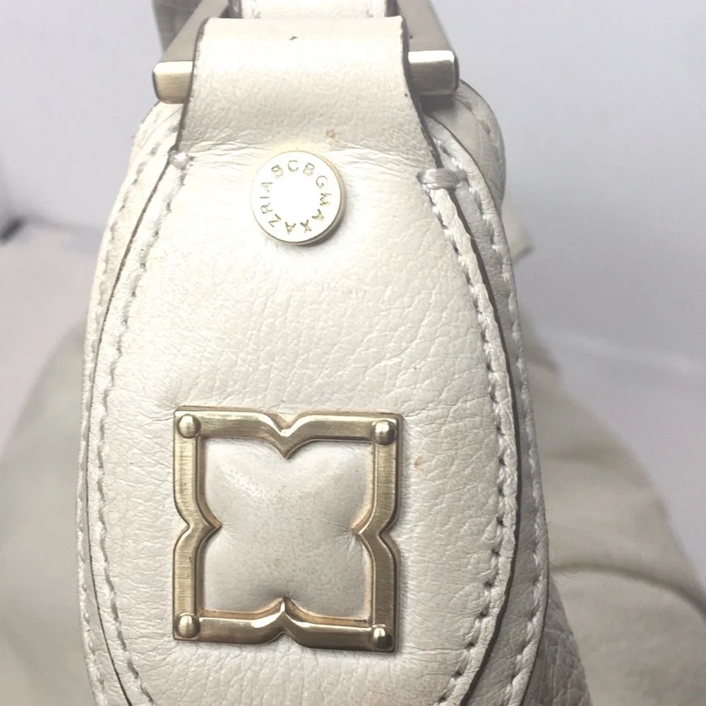 BCBGMAXAZIRA PLEATED leather Hobo